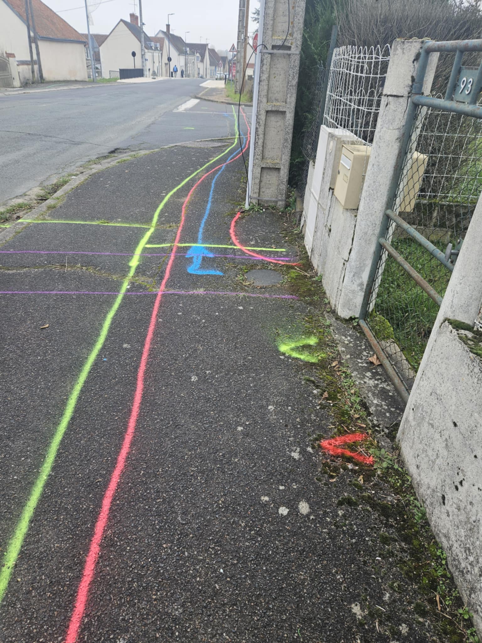 Travaux route de Romorantin