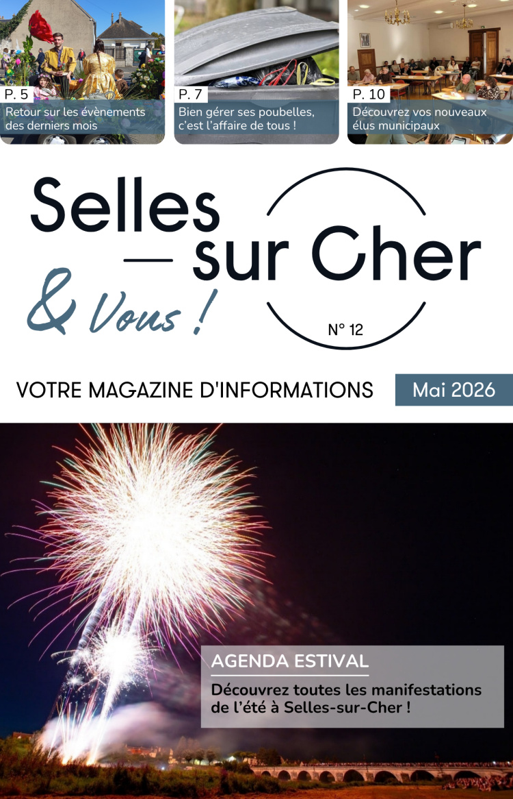 Selles-sur-Cher & Vous n°12 - Mai 2026