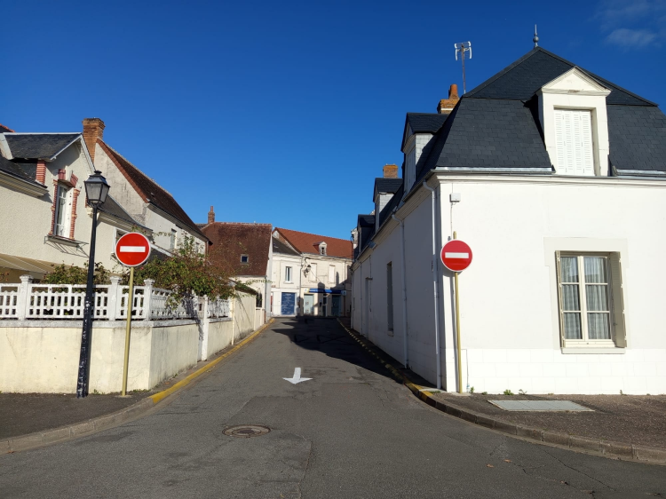 Nouveau sens unique rue Philippe AUDOIRE