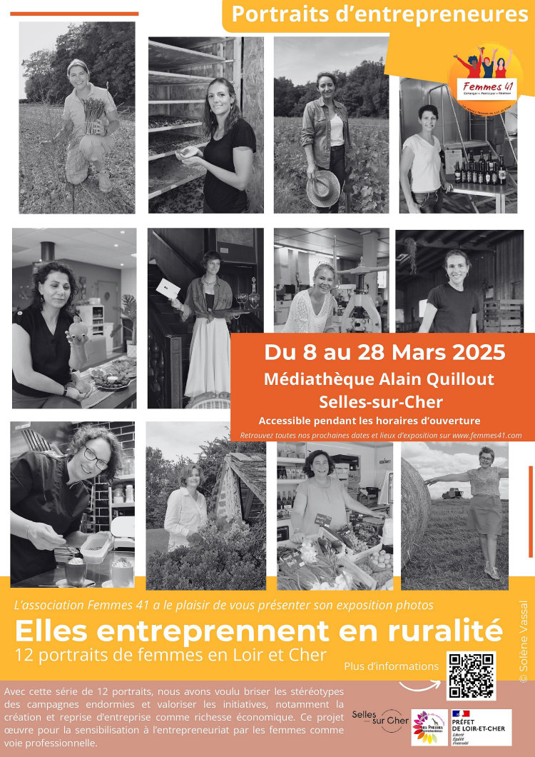 Exposition photos « Elles entreprennent en ruralité »