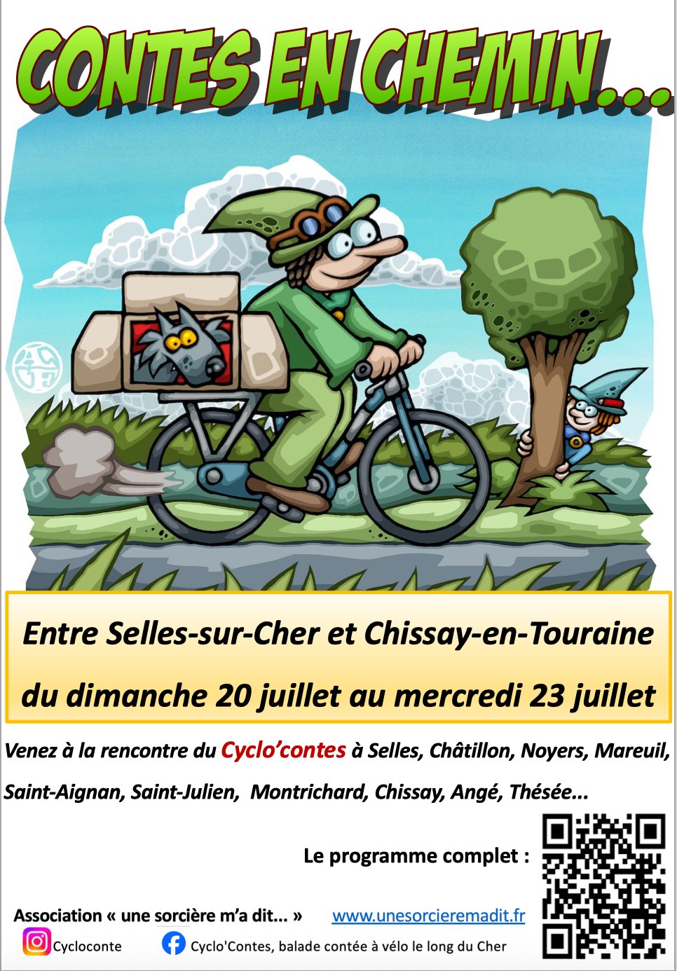 Une sorcière m'a dit - Cyclo'contes 2025