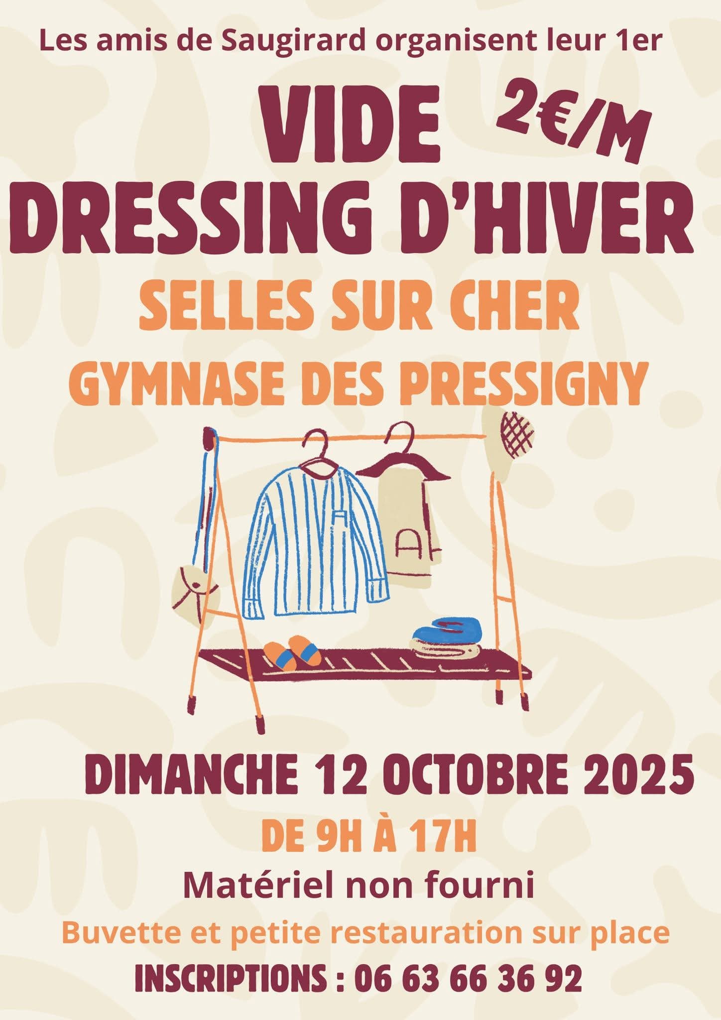 Vide dressing d'hiver